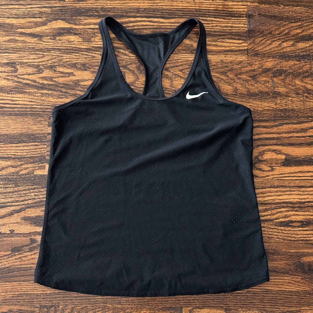 Nike Women's Black Racerback Tank Top